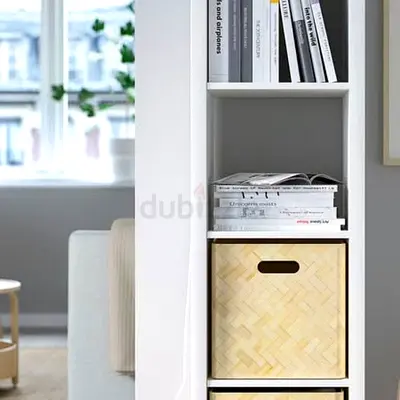 KALLAX Shelving unit, white, 42x147 cm