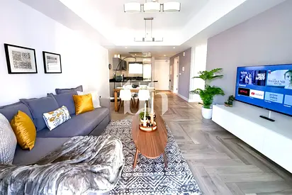 Mid Floor | Furnished | Partial Marina View