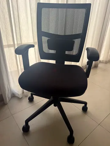 Ergonomic mesh office chair with lumbar support