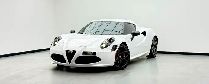 2017 Alfa Romeo 4C Coupe, Full Service History, Carbon Fiber Interior, Very Low Km, Fully Loaded