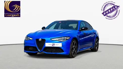 0% DP | AED 1,532/Month | Alfa Romeo | Giulia Veloce | 2022 | Gargash Warranty and Service