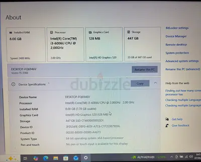 DELL LAPTOP VOSTRO 15 3000 series