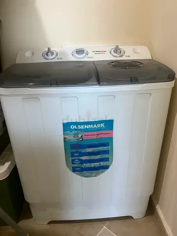 Olsenmark Twin Tub Washing Machine - 8kg (Used, Good Working Condition)
