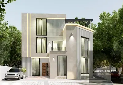 أرض سكنية استثمارية فلل للبيع في الزاهية عجمان – زاوية شارعين، منطقة مبنية بالكامل، مساحة 4,009 قدم مربع وتصريح G+1 بسعر مميز، التملك حر للجميع.