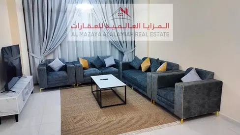 شقة مفروشة غرفتين وصالة للإيجار الشهري في الخان