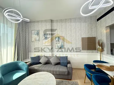 Furnished 1BR Apartment | Binghatti Crest | Balcony & City View