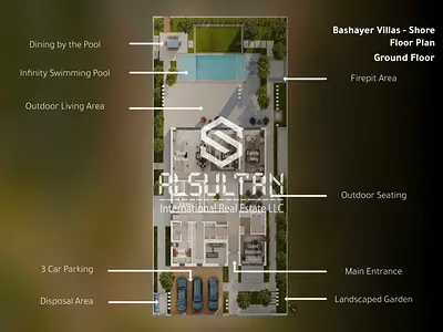 Shore Villa I Private Port Parking I 50/50 Payment Plan