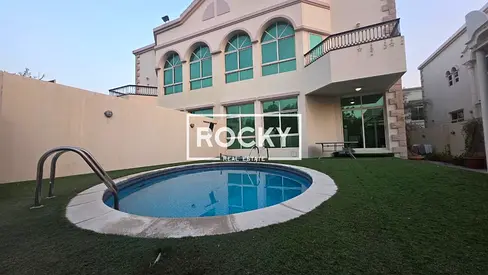 SPACIOUS 4 B/R UNFURNISHED VILLA | PRIVATE POOL | MAID’S ROOM | PRIME LOCATION IN AL GARHOUD