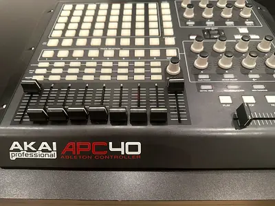 Akai Abelton Mixer and controller , used with Music production softwares . Electronic , Dj ,
