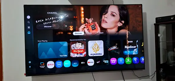 Samsung 65 inch 4k Smart LED TV under warranty