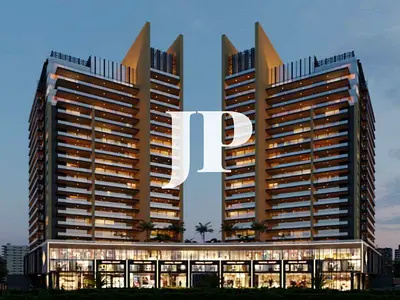 City View 1BR | Butterfly Towers Arjan | Balcony Apartment