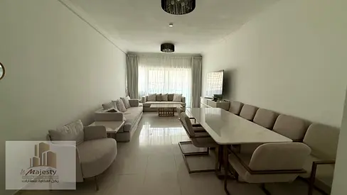 For rent: Furnished apartment in Sharjah, Al Majaz 3 It has 3 rooms and a living room, including a