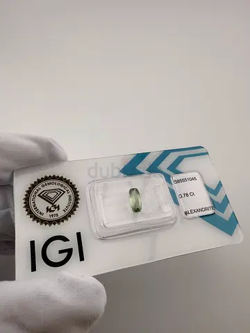 Natural Alexandrite 0.78 ct – IGI Certified