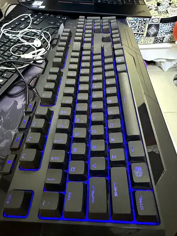 Brand new Blue Backlit Gaming Keyboard - Full Size USB Wired