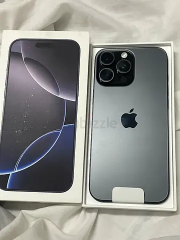 I phone 16 pro max 256gb same as new