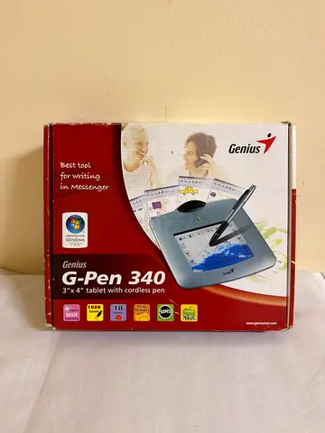 Genius G-Pen 340 Graphics Tablet with Cordless Pen (Boxed)