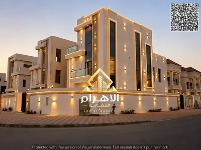 Luxury villa including registration and transfer fees, conveniently located near all essential amenities. #Three_floors