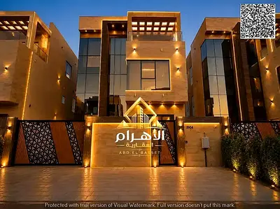 Luxury villa for sale or rent in Al Helio 2 – Ajman | 6 bedrooms | 4,530 sq ft | All fees and services included