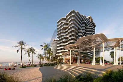Charming 1 BR at Rosso Bay Residence with Partial Sea View