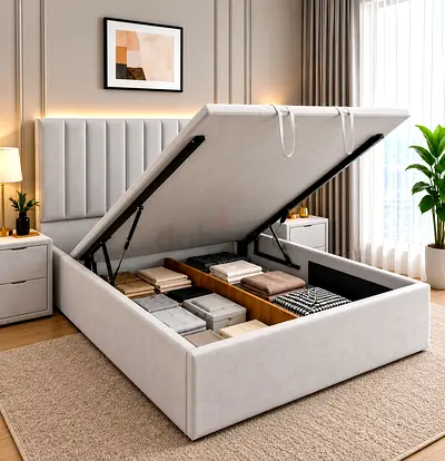 Brand new king size bed Hydraulic storage bed family bed Hydraulic bed king bed