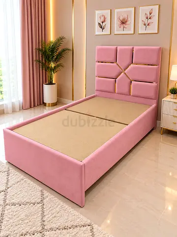 Brand New Single Bed Pink Colour