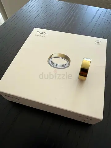 Oura Ring Gen 4 (Size 8) - Gold - Excellent Condition