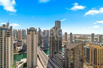 Largest 2 BR | Panoramic Marina View | High Floor