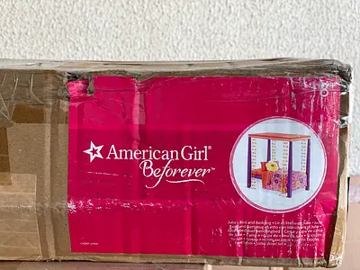 American Girl Beforever Doll Bed with Bedding (boxed)