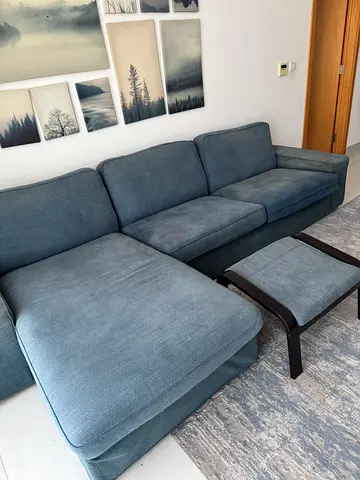 IKEA VIMLE 3-Seater Sofa with Chaise & Footrest