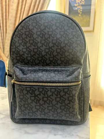 DKNY Monogram Backpack – Excellent Condition