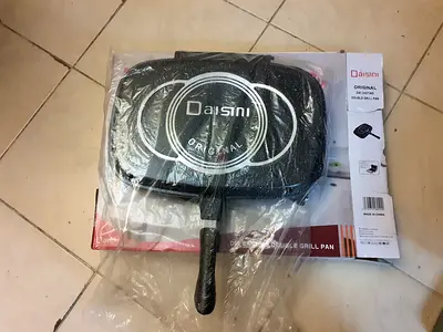 Dessini Original Die Casting Double Grill Pan