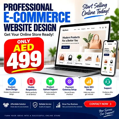 Professional E-Commerce Website Design