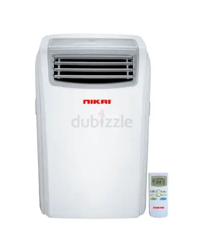 Nikai Portable 1TON Air Conditioner with Remote - Excellent Working Condition