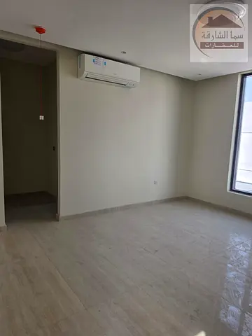 Villa for rent in Sharjah, Al Hooshi area, brand new, first occupancy