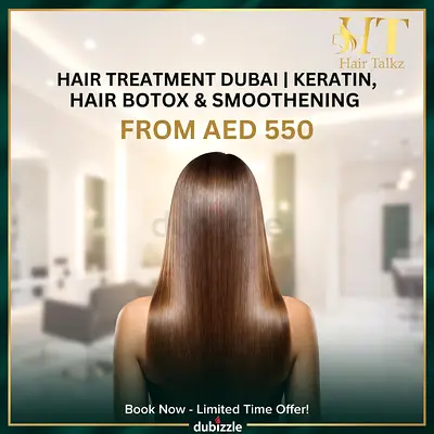 Hair Treatment Dubai | Keratin, Hair Botox & Smoothening from AED 550