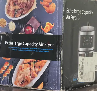 Air fryer : Extra large capacity 8 litre