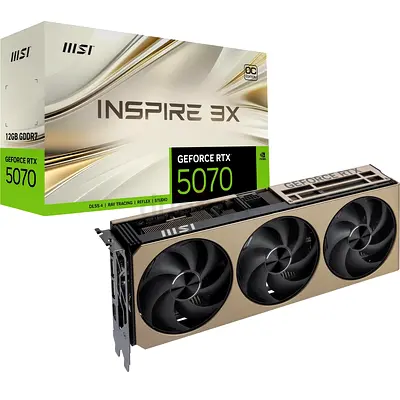 MSI RTX 5070 inspire 3X OC 12gb