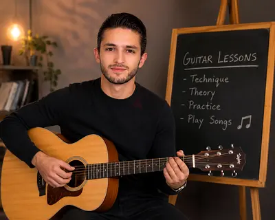 🎸 Private Guitar Lessons with Maher - Anywhere in Dubai!