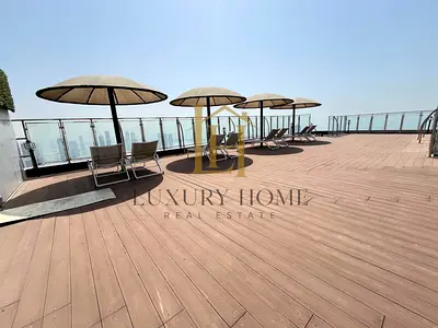 SEAFRONT LUXURIOUS-2BHK GYM POOL BALCONY PARKING