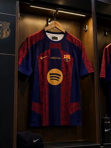 🕷️ The Spider-Verse Meets Barça | Customised Football jersey | Limited Edition