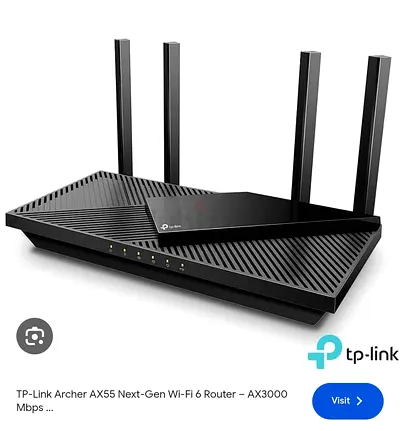 TP-Link Archer AX55 Dual-Band Gigabit Wi-Fi 6 Router