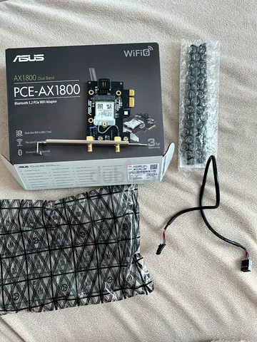 ASUS PCE-AX1800 WiFi 6 PCIe Adapter with Antenna