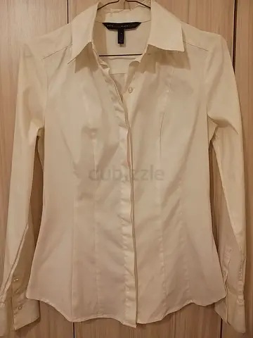 White business shirt for ladies S size