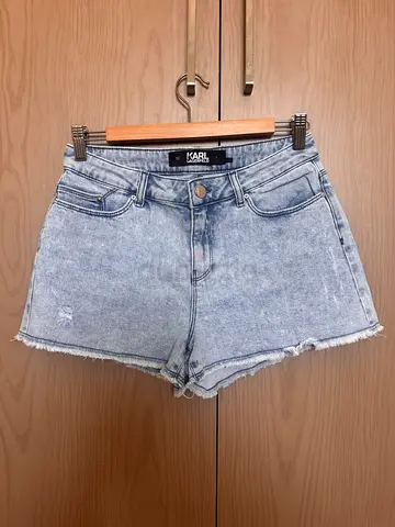 Karl Lagerfeld Light wash denim shorts - size 27 (M)