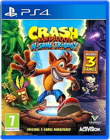 Crash Bandicoot N. Sane Trilogy (PS4) -PS5 Digital Download Edition