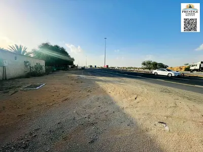 للبيع: أرض صناعية "زاوية" في الجرف 2، عجمان | موقع لوجستي ممتاز