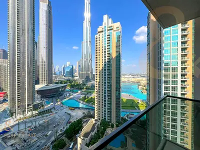 Burj & Fountain View | High Floor | Furnished
