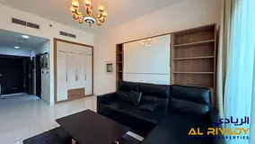 Furnished Studio | Resortz Residence Block 3 | Pool View