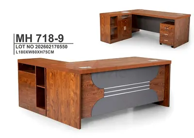 Brand new L shape wooden Office Manager Table Available