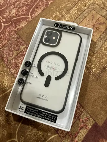 Clear MagSafe iPhone 11 Case with Black Frame (New in Box)